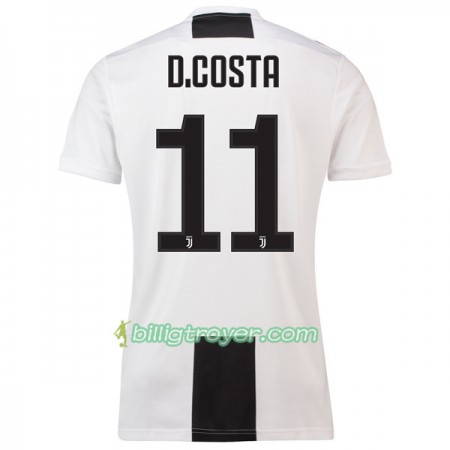 Billige Fotballdrakter Juventus D.Costa 11 Hjemmedraktsett 2018/19 Kortermet